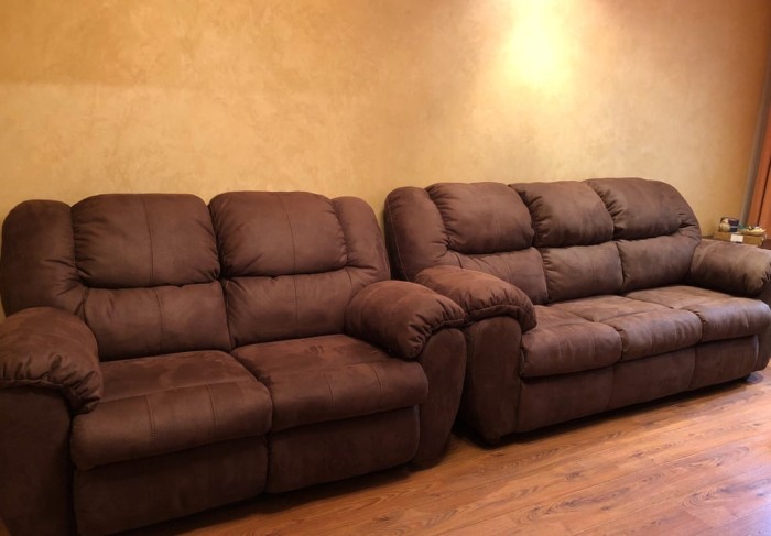 Перетяжка диванов-1100 ПОСЛЕ