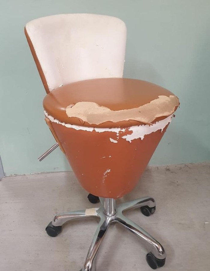 Перетяжка медицинского стула-020 ДО