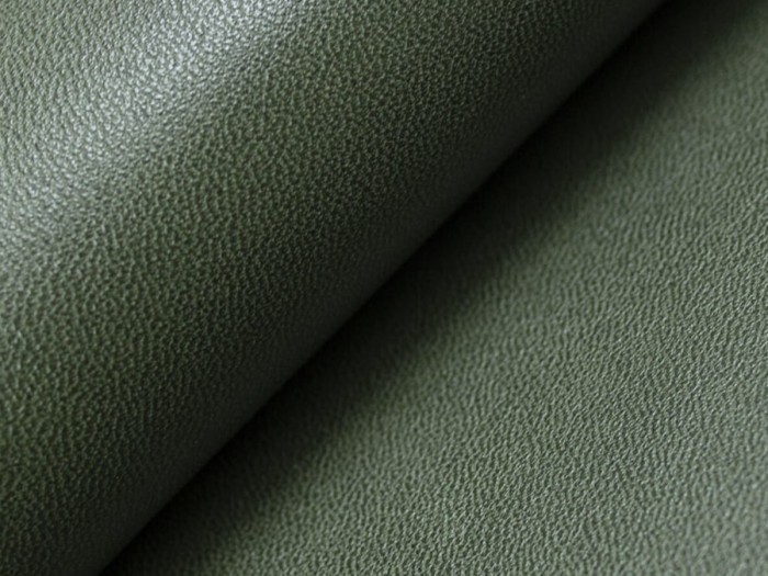 Зеленая натуральная кожа