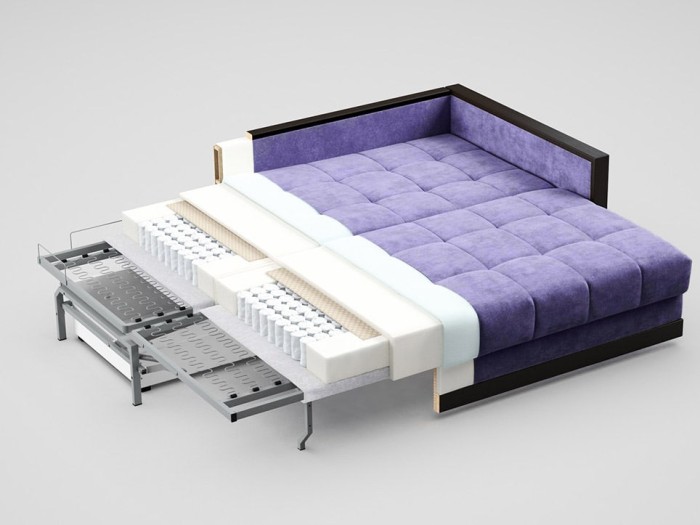 Ремонт пружинного блока дивана