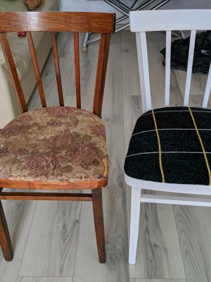 Реставрация старых деревянных стульев
