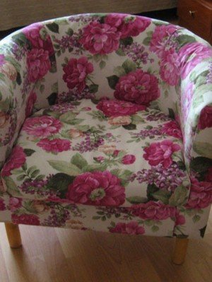 Перетяжка кресла IKEA