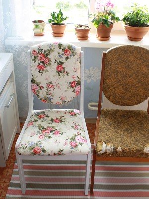 Реставрация венского стула в стиле Прованс
